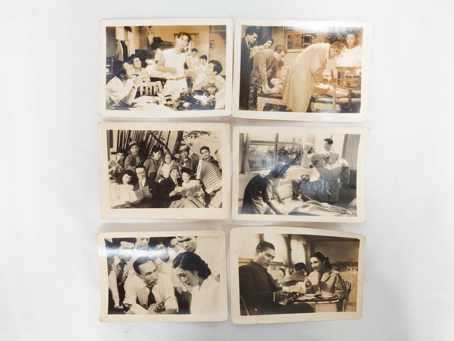 東映　松竹　大映　映画　ブロマイド　写真100枚セット(女優、俳優、古写真、白黒写真、春の渦巻、真白き富士の嶺、心臓破りの丘、邦画)(R-081425)