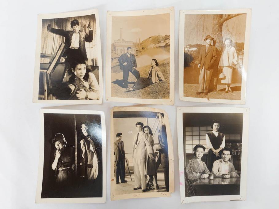 東映　松竹　大映　映画　ブロマイド　写真100枚セット(女優、俳優、古写真、白黒写真、春の渦巻、真白き富士の嶺、心臓破りの丘、邦画)(R-081425)