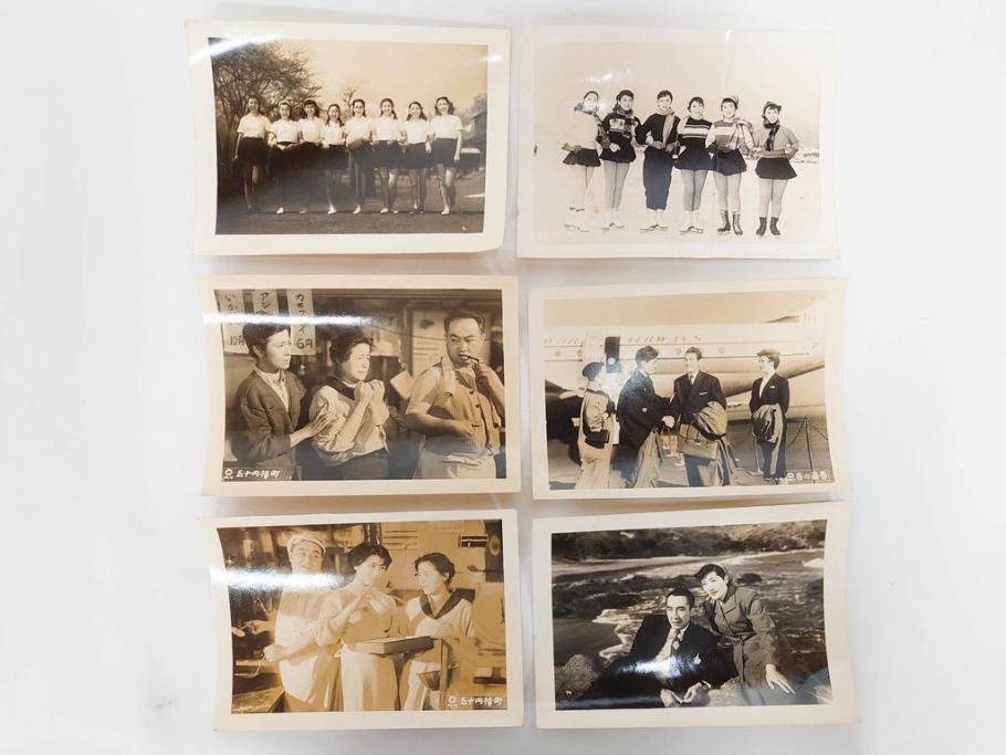 東映　松竹　大映　映画　ブロマイド　写真100枚セット(女優、俳優、古写真、白黒写真、春の渦巻、真白き富士の嶺、心臓破りの丘、邦画)(R-081425)