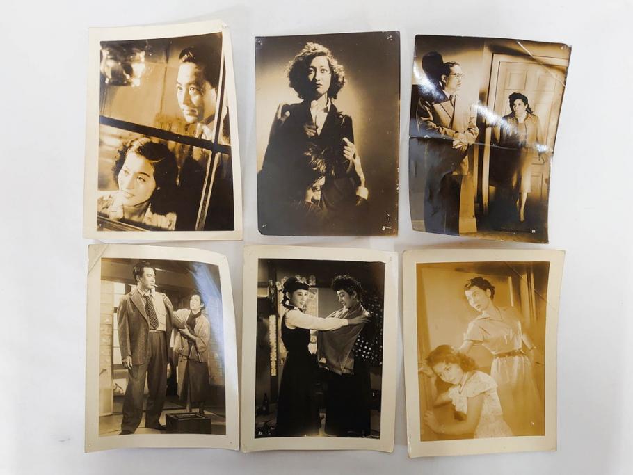 東映　松竹　大映　映画　ブロマイド　写真100枚セット(女優、俳優、古写真、白黒写真、春の渦巻、真白き富士の嶺、心臓破りの丘、邦画)(R-081425)