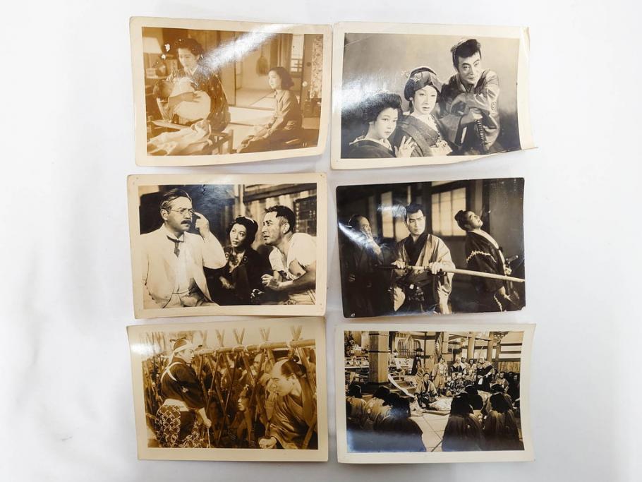 東宝　大映　松竹　映画　ブロマイド　写真110枚セット(時代劇、女優、俳優、古写真、白黒写真、月から来た男、青春銭形平次、お夏清十郎、邦画)(R-081460)