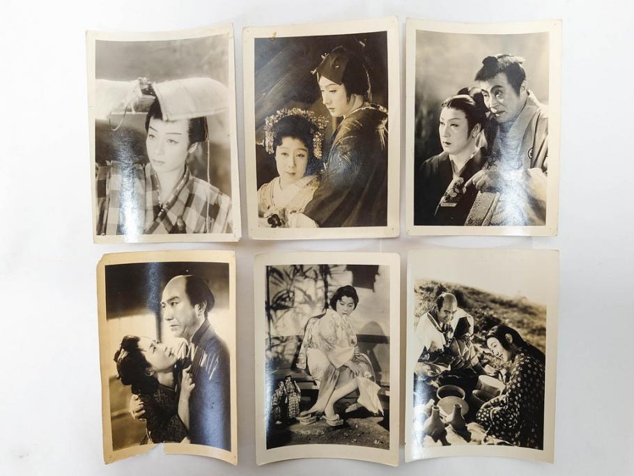 東宝　大映　松竹　映画　ブロマイド　写真110枚セット(時代劇、女優、俳優、古写真、白黒写真、月から来た男、青春銭形平次、お夏清十郎、邦画)(R-081460)