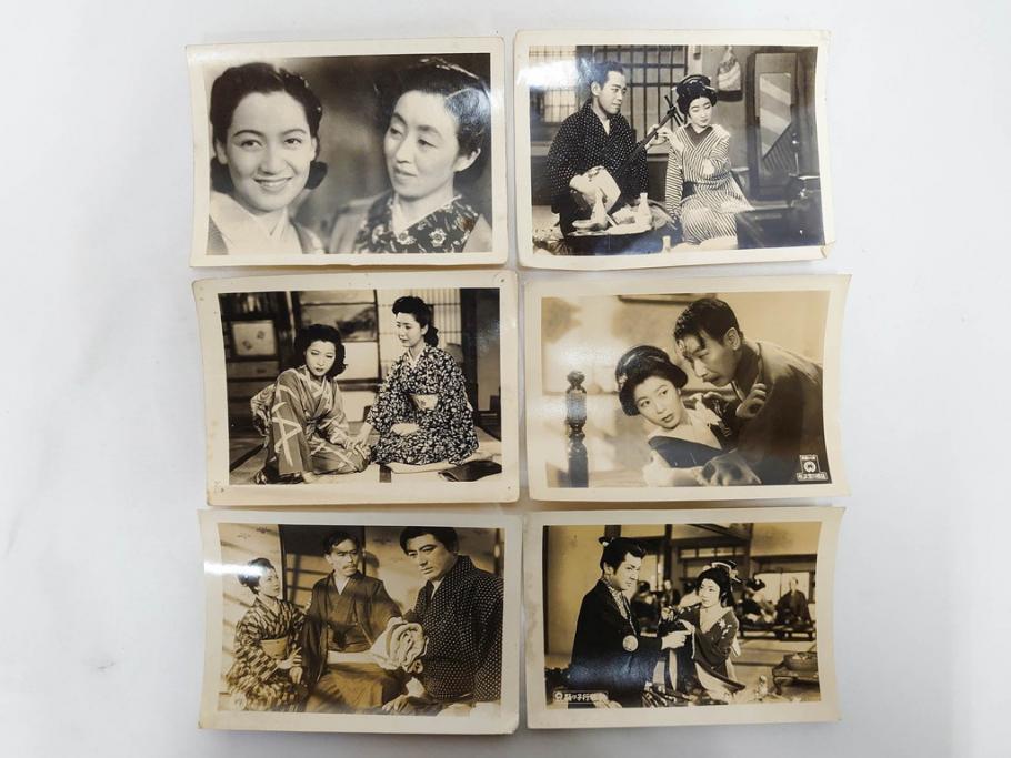 東宝　大映　松竹　映画　ブロマイド　写真110枚セット(時代劇、女優、俳優、古写真、白黒写真、月から来た男、青春銭形平次、お夏清十郎、邦画)(R-081460)