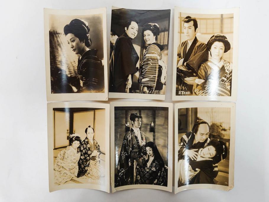 東宝　大映　松竹　映画　ブロマイド　写真110枚セット(時代劇、女優、俳優、古写真、白黒写真、月から来た男、青春銭形平次、お夏清十郎、邦画)(R-081460)