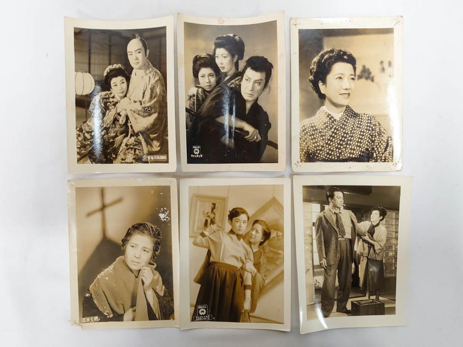 東宝　大映　松竹　映画　ブロマイド　写真110枚セット(時代劇、女優、俳優、古写真、白黒写真、月から来た男、青春銭形平次、お夏清十郎、邦画)(R-081460)