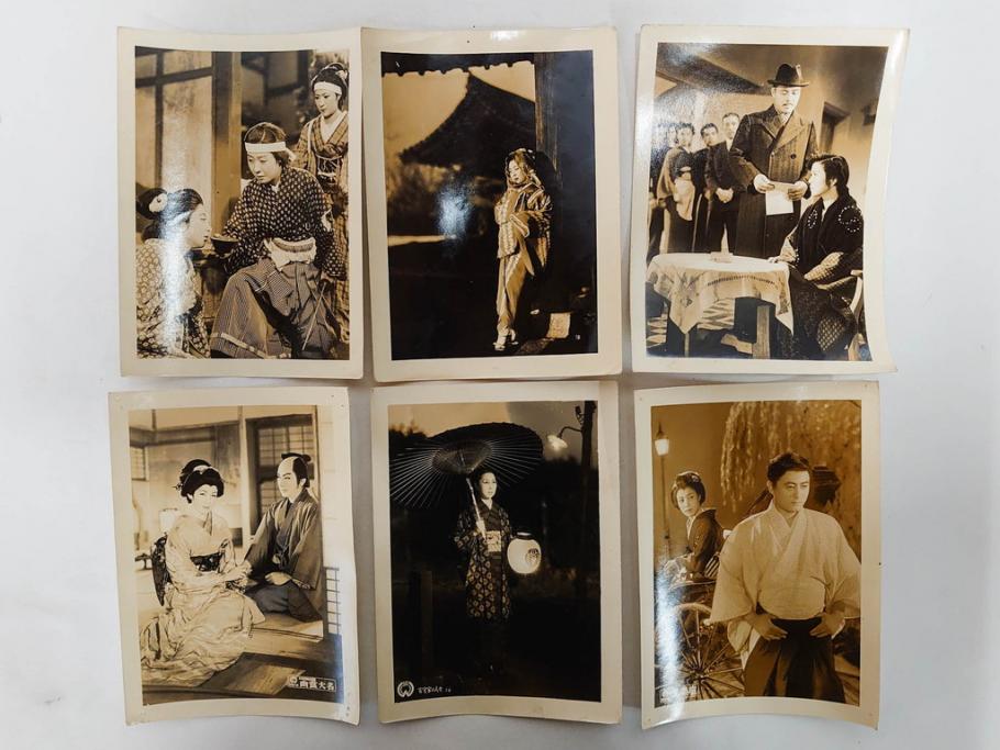 東宝　大映　松竹　映画　ブロマイド　写真110枚セット(時代劇、女優、俳優、古写真、白黒写真、月から来た男、青春銭形平次、お夏清十郎、邦画)(R-081460)