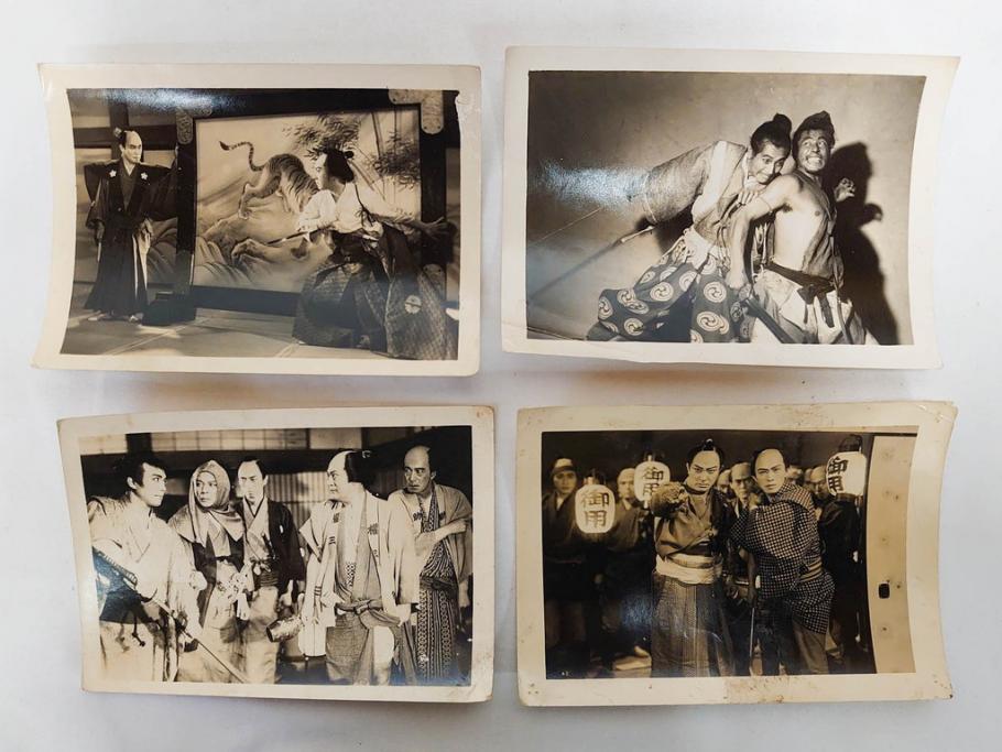 大映　松竹　東映　映画　ブロマイド　写真111枚セット(時代劇、女優、俳優、古写真、白黒写真、母御殿、美男剣法、怪猫有馬御殿、馬賊芸者、邦画、森の石松)(R-081461)