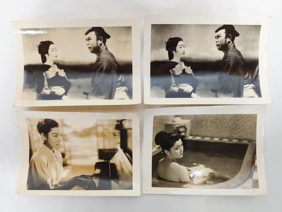 大映　松竹　東映　映画　ブロマイド　写真111枚セット(時代劇、女優、俳優、古写真、白黒写真、母御殿、美男剣法、怪猫有馬御殿、馬賊芸者、邦画、森の石松)(R-081461)