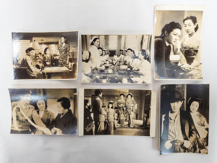 大映　松竹　東映　映画　ブロマイド　写真112枚セット(女優、俳優、古写真、白黒写真、母千鳥、或る女、お父さんはお人好し、邦画)(R-081462)