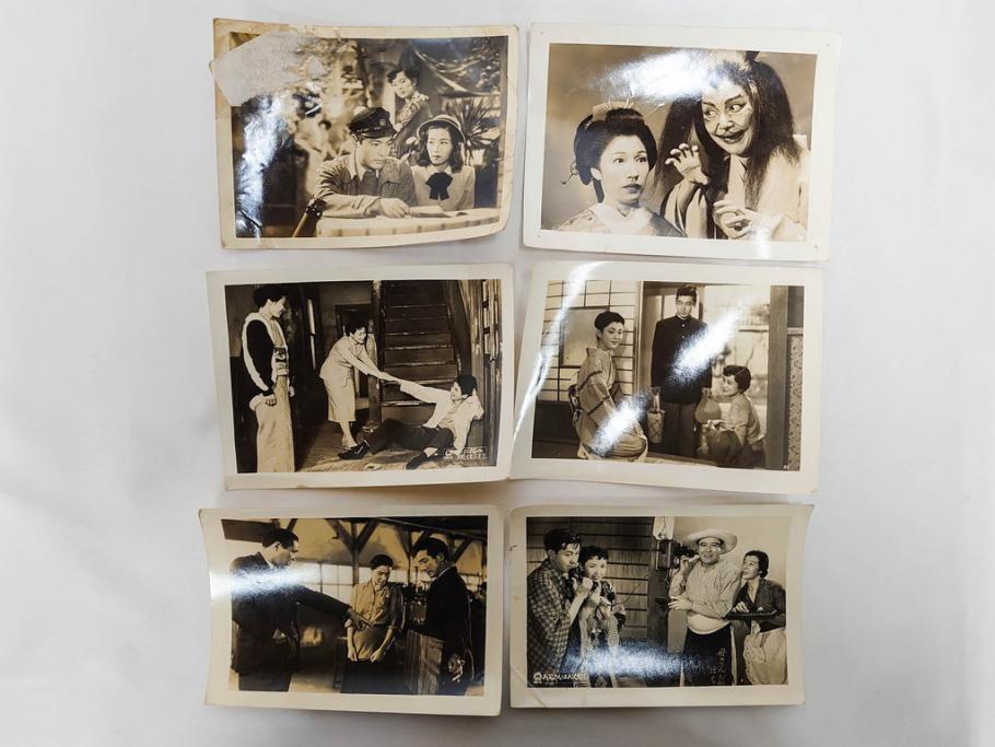 大映　松竹　東映　映画　ブロマイド　写真112枚セット(女優、俳優、古写真、白黒写真、母千鳥、或る女、お父さんはお人好し、邦画)(R-081462)