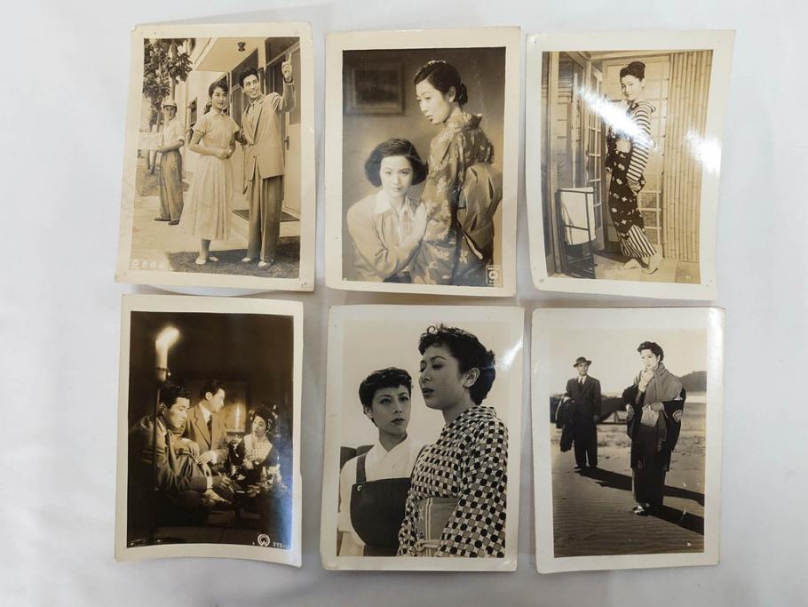 大映　松竹　東映　映画　ブロマイド　写真112枚セット(女優、俳優、古写真、白黒写真、母千鳥、或る女、お父さんはお人好し、邦画)(R-081462)
