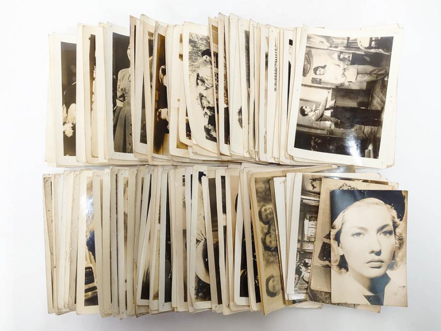 三映社　松竹　大映　東宝　映画　ブロマイド　写真137枚セット(女優、俳優、古写真、白黒写真、いついつまでも、新しき天、東は東、隊長ブーリバ、ブルーバ、洋画、邦画)(R-081463)