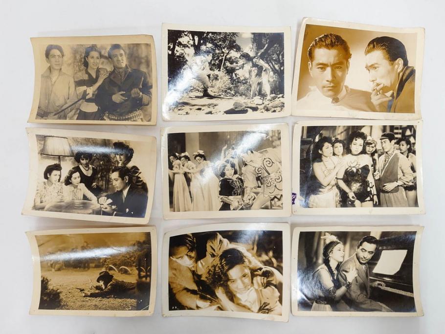三映社　松竹　大映　東宝　映画　ブロマイド　写真137枚セット(女優、俳優、古写真、白黒写真、いついつまでも、新しき天、東は東、隊長ブーリバ、ブルーバ、洋画、邦画)(R-081463)