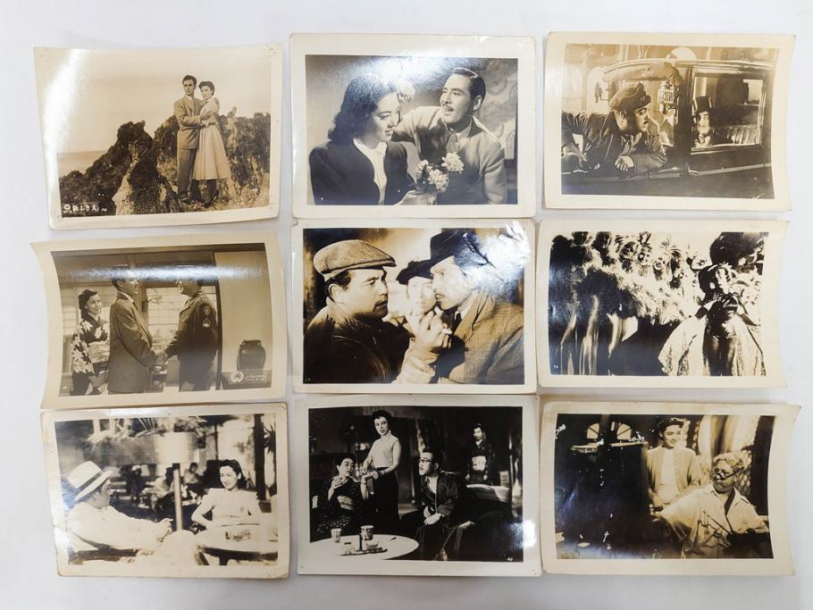 三映社　松竹　大映　東宝　映画　ブロマイド　写真137枚セット(女優、俳優、古写真、白黒写真、いついつまでも、新しき天、東は東、隊長ブーリバ、ブルーバ、洋画、邦画)(R-081463)