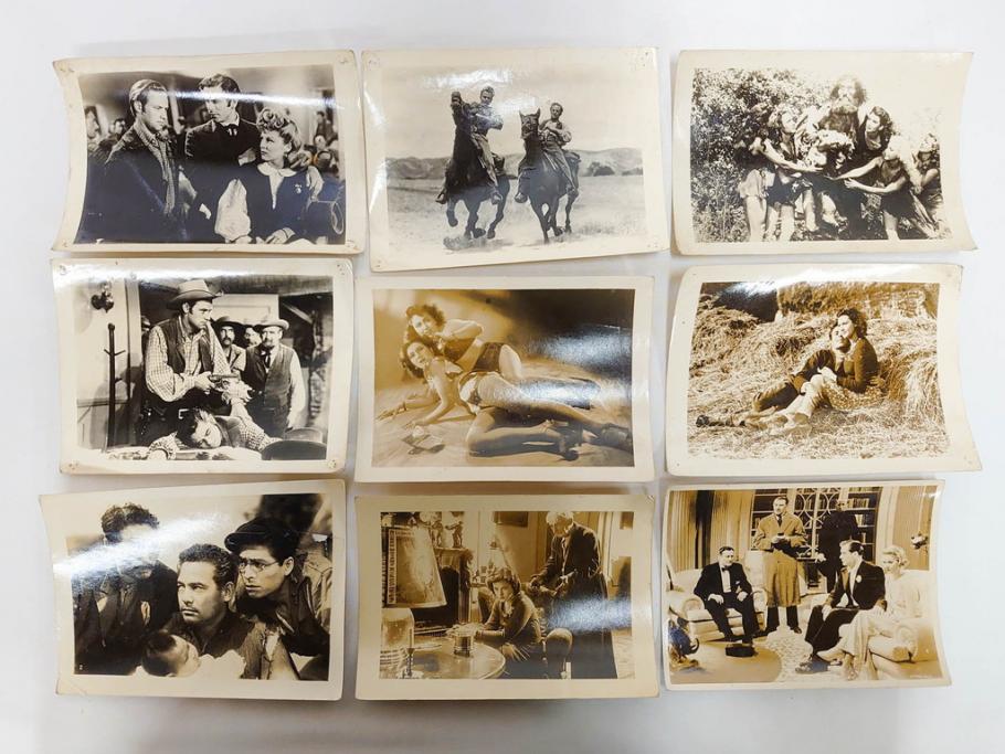 三映社　松竹　大映　東宝　映画　ブロマイド　写真137枚セット(女優、俳優、古写真、白黒写真、いついつまでも、新しき天、東は東、隊長ブーリバ、ブルーバ、洋画、邦画)(R-081463)