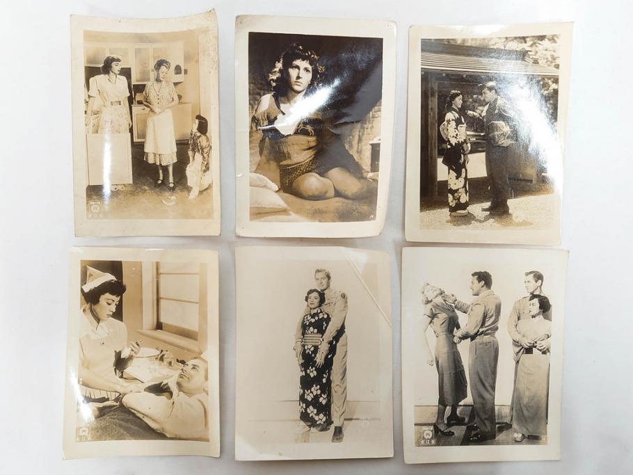 三映社　松竹　大映　東宝　映画　ブロマイド　写真137枚セット(女優、俳優、古写真、白黒写真、いついつまでも、新しき天、東は東、隊長ブーリバ、ブルーバ、洋画、邦画)(R-081463)