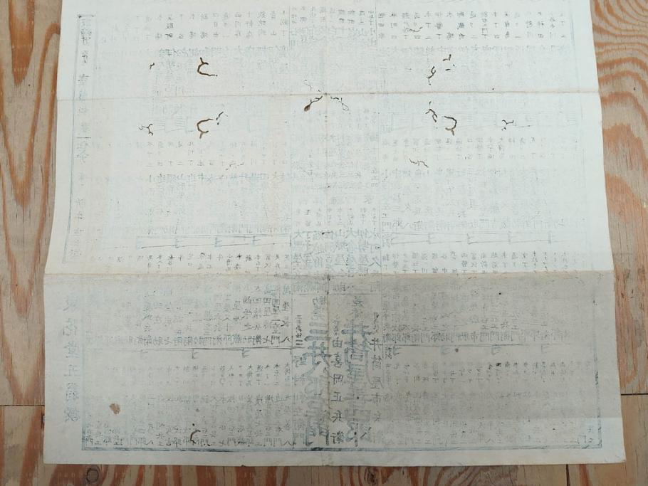 明治期　戦前　大勉強　薬　近江製剤　宣伝チラシ　広告　引札　版画　長者番付表　皇国名誉書画人名録など 7枚セット(当時物、引き札、三井八郎右衛門、印刷物、紙モノ、ポスター、商店、明治44亥年略暦、新版東京〇(丸)持長者競、東京名七幅人、大雄山奉納額面縮図)(R-075467)