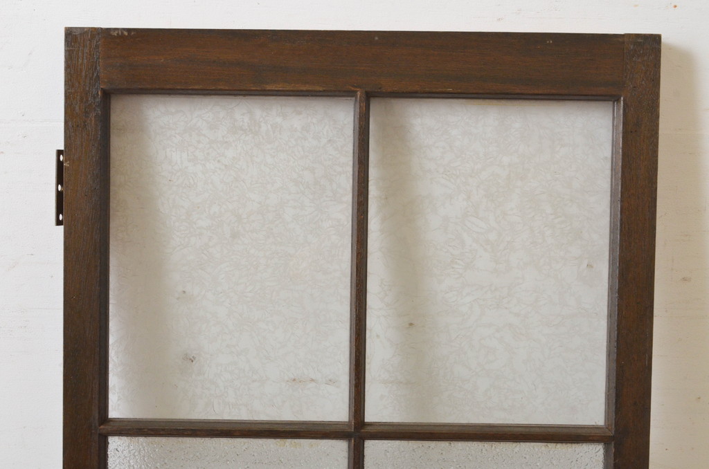 アンティーク建具　大正ロマンの雰囲気漂う古い洋館の片開き窓(ガラス窓)(R-065350)