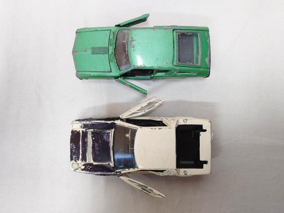 当時物　YONEZAWA TOYS　ASAHI TOYS　アサヒ玩具　DIAPET　ダイヤペット　MODEL PET　モデルペット　自動車　ミニカー　まとめて20点セット(おもちゃ、オモチャ、パトカー、はとバス、タクシー、郵便トラック、TOYOTA、トヨタ、NISSAN、日産、HONDA、ISUZU、MITSUBISHI、三菱、NO.2、6、鉄道シリーズ、電車、フォークリフト)(R-075474)