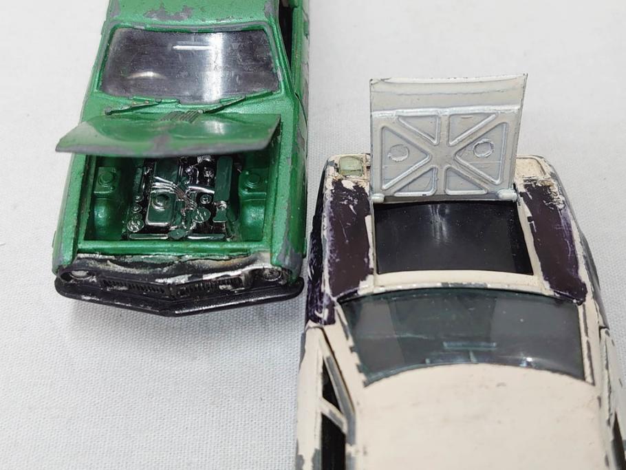 当時物　YONEZAWA TOYS　ASAHI TOYS　アサヒ玩具　DIAPET　ダイヤペット　MODEL PET　モデルペット　自動車　ミニカー　まとめて20点セット(おもちゃ、オモチャ、パトカー、はとバス、タクシー、郵便トラック、TOYOTA、トヨタ、NISSAN、日産、HONDA、ISUZU、MITSUBISHI、三菱、NO.2、6、鉄道シリーズ、電車、フォークリフト)(R-075474)