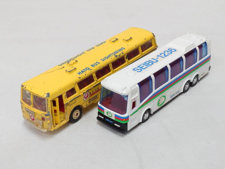 当時物　YONEZAWA TOYS　ASAHI TOYS　アサヒ玩具　DIAPET　ダイヤペット　MODEL PET　モデルペット　自動車　ミニカー　まとめて20点セット(おもちゃ、オモチャ、パトカー、はとバス、タクシー、郵便トラック、TOYOTA、トヨタ、NISSAN、日産、HONDA、ISUZU、MITSUBISHI、三菱、NO.2、6、鉄道シリーズ、電車、フォークリフト)(R-075474)