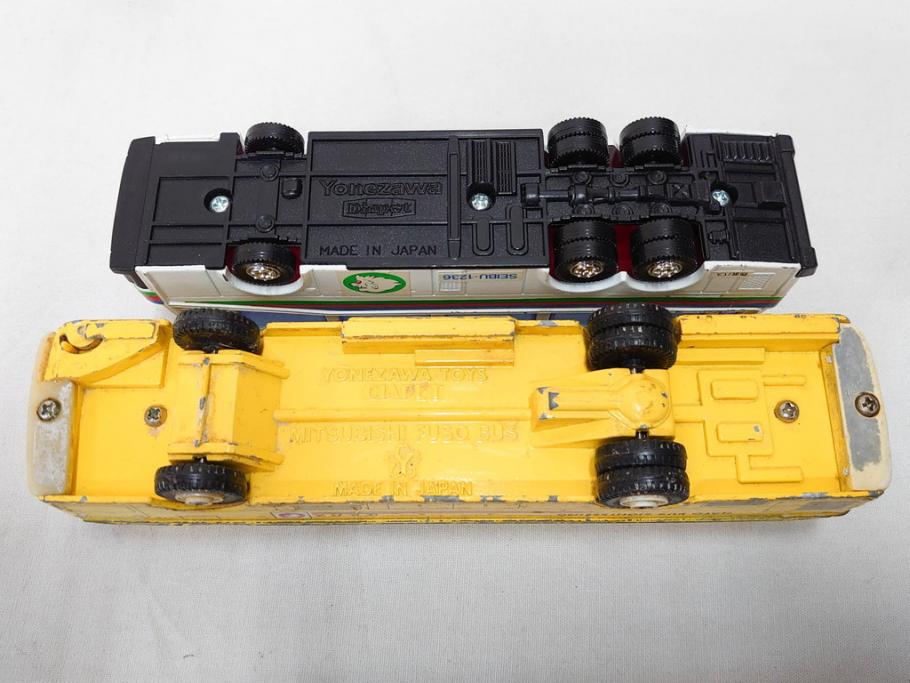 当時物　YONEZAWA TOYS　ASAHI TOYS　アサヒ玩具　DIAPET　ダイヤペット　MODEL PET　モデルペット　自動車　ミニカー　まとめて20点セット(おもちゃ、オモチャ、パトカー、はとバス、タクシー、郵便トラック、TOYOTA、トヨタ、NISSAN、日産、HONDA、ISUZU、MITSUBISHI、三菱、NO.2、6、鉄道シリーズ、電車、フォークリフト)(R-075474)