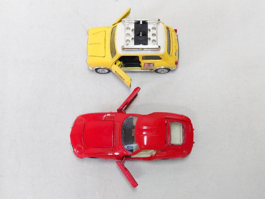 当時物　TOMICA トミカ　DANDY ダンディ　自動車　ミニカー　まとめて19点セット(玩具、おもちゃ、オモチャ、消防車、タンクローリー、Shell、はとバス、キャンピングカー、トラック、清掃事業、NHK、TOYOTA、トヨタ、HINO、ISUZU、MITSUBISHI、三菱)(R-075475)