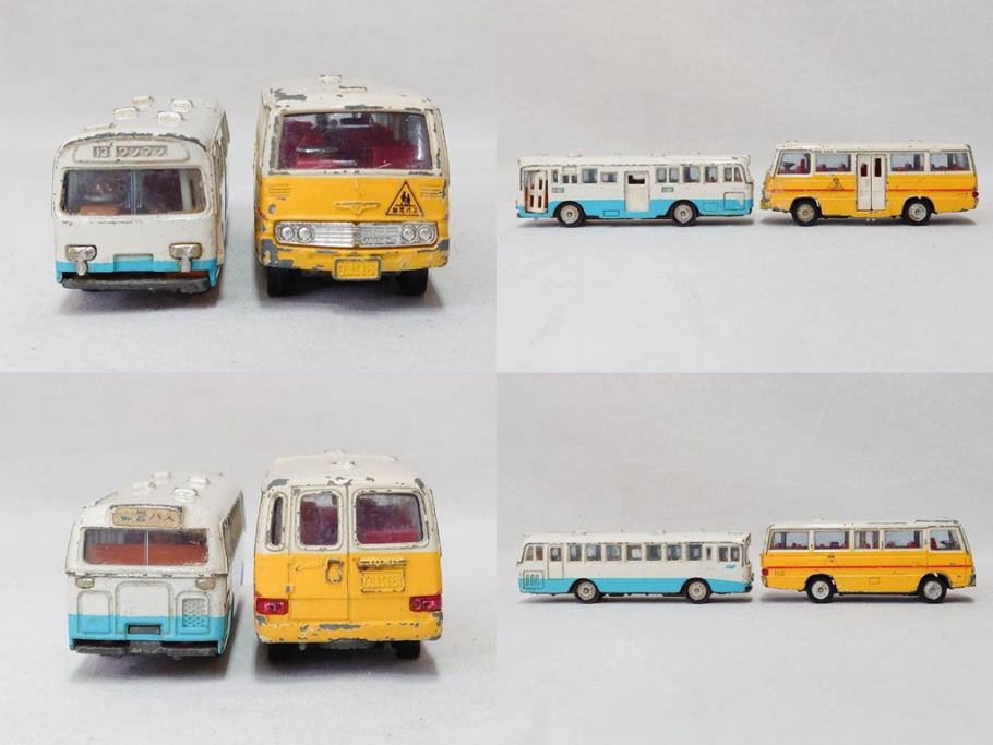 当時物　TOMICA トミカ　DANDY ダンディ　自動車　ミニカー　まとめて19点セット(玩具、おもちゃ、オモチャ、消防車、タンクローリー、Shell、はとバス、キャンピングカー、トラック、清掃事業、NHK、TOYOTA、トヨタ、HINO、ISUZU、MITSUBISHI、三菱)(R-075475)