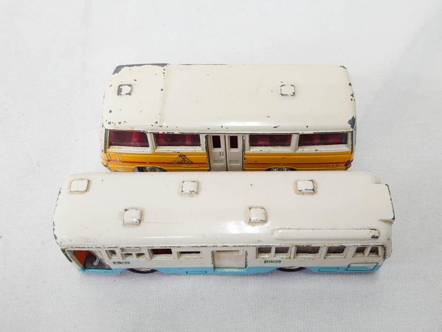 当時物　TOMICA トミカ　DANDY ダンディ　自動車　ミニカー　まとめて19点セット(玩具、おもちゃ、オモチャ、消防車、タンクローリー、Shell、はとバス、キャンピングカー、トラック、清掃事業、NHK、TOYOTA、トヨタ、HINO、ISUZU、MITSUBISHI、三菱)(R-075475)