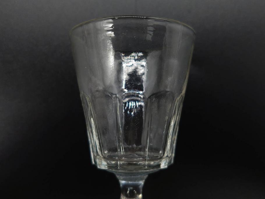 明治期 古手 コップ 古ガラス 硝子 グラス 酒器 だぶつか