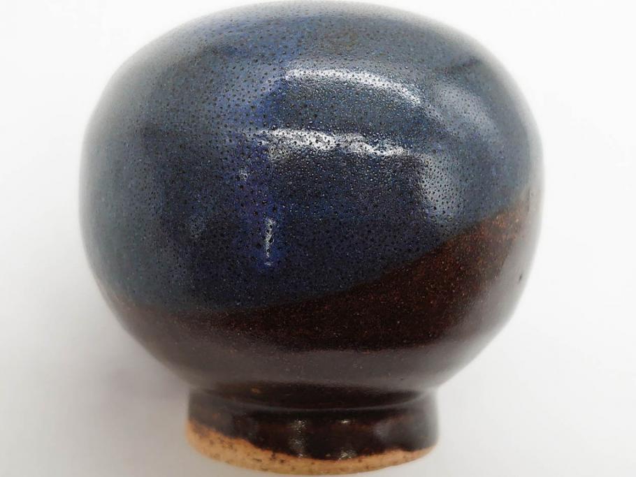 Gerd Knapper　ゲルト クナッパー　細やかな意匠が施された品のある佇まいが美しい水滴&ぐい呑み(書道具、酒器、和食器、共箱付き)(R-075534)