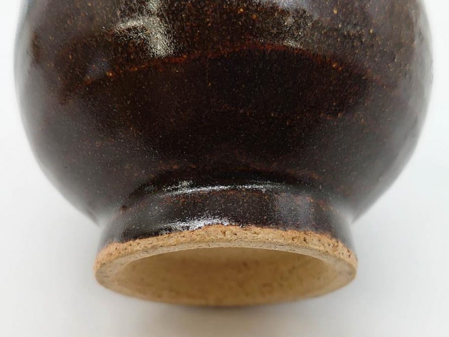 Gerd Knapper　ゲルト クナッパー　細やかな意匠が施された品のある佇まいが美しい水滴&ぐい呑み(書道具、酒器、和食器、共箱付き)(R-075534)