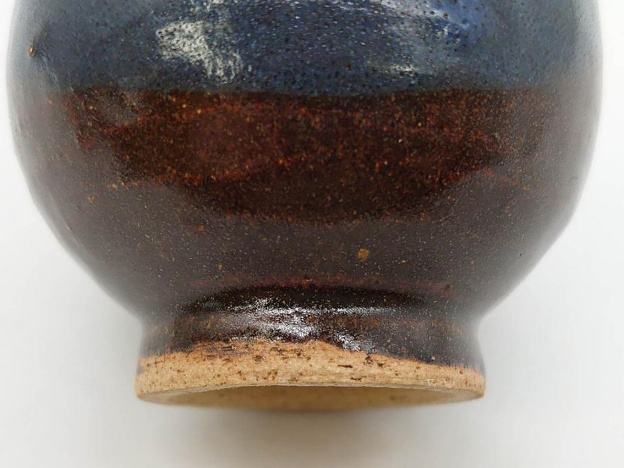 Gerd Knapper　ゲルト クナッパー　細やかな意匠が施された品のある佇まいが美しい水滴&ぐい呑み(書道具、酒器、和食器、共箱付き)(R-075534)