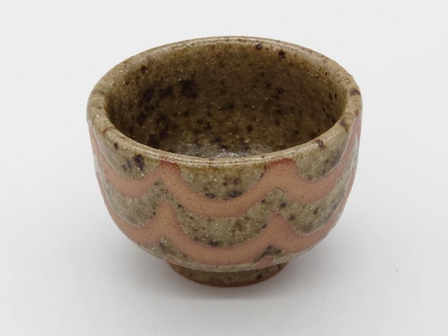 Gerd Knapper　ゲルト クナッパー　細やかな意匠が施された品のある佇まいが美しい水滴&ぐい呑み(書道具、酒器、和食器、共箱付き)(R-075534)