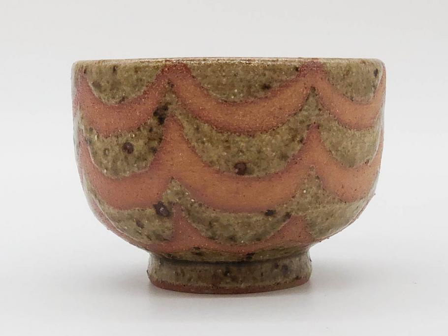 Gerd Knapper　ゲルト クナッパー　細やかな意匠が施された品のある佇まいが美しい水滴&ぐい呑み(書道具、酒器、和食器、共箱付き)(R-075534)