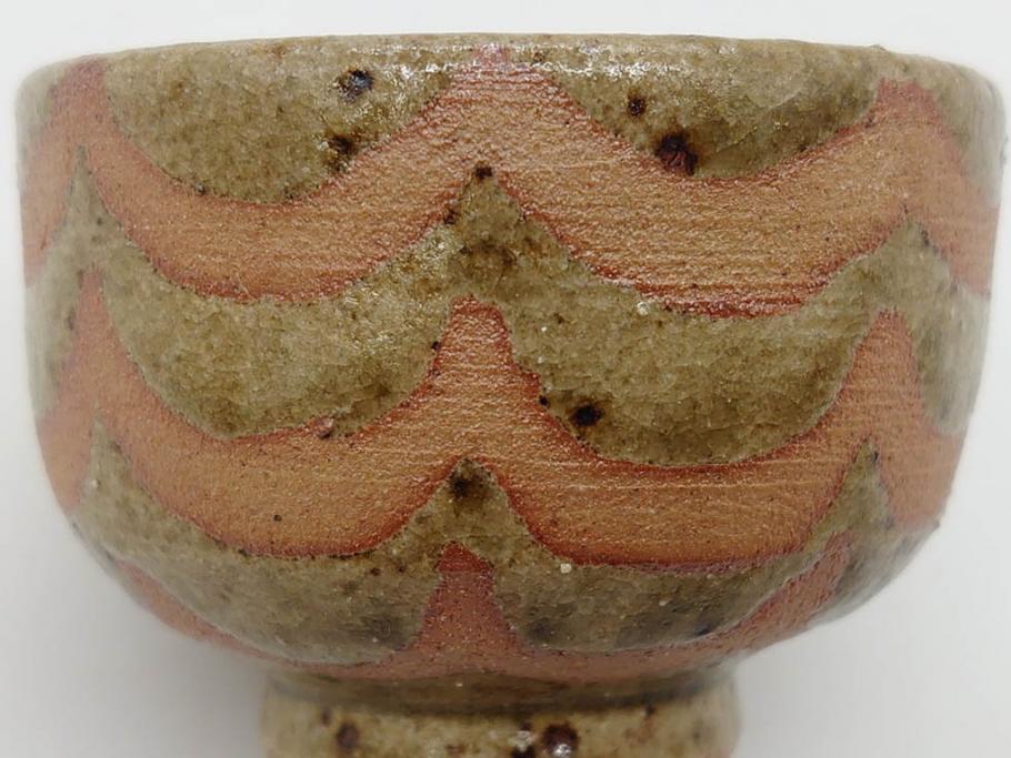 Gerd Knapper　ゲルト クナッパー　細やかな意匠が施された品のある佇まいが美しい水滴&ぐい呑み(書道具、酒器、和食器、共箱付き)(R-075534)