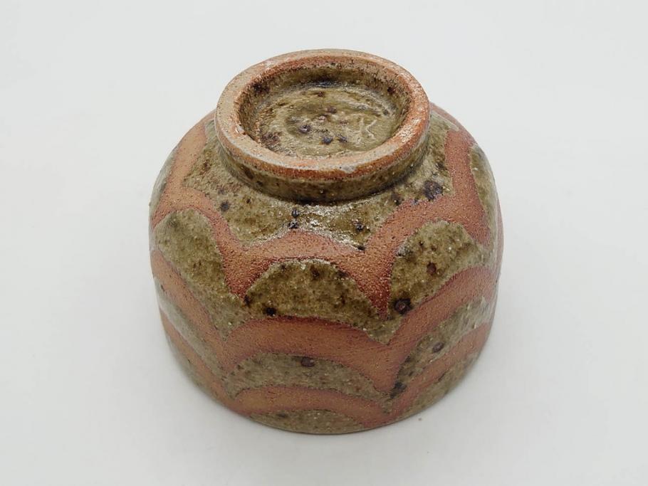 Gerd Knapper　ゲルト クナッパー　細やかな意匠が施された品のある佇まいが美しい水滴&ぐい呑み(書道具、酒器、和食器、共箱付き)(R-075534)