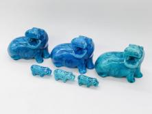 アンティーク雑貨　中古　ROYAL COPENHAGEN(ロイヤルコペンハーゲン)　ブルーフラワー　プレイン　カップ&ソーサー(コーヒーカップ、洋食器)2客セット(2)