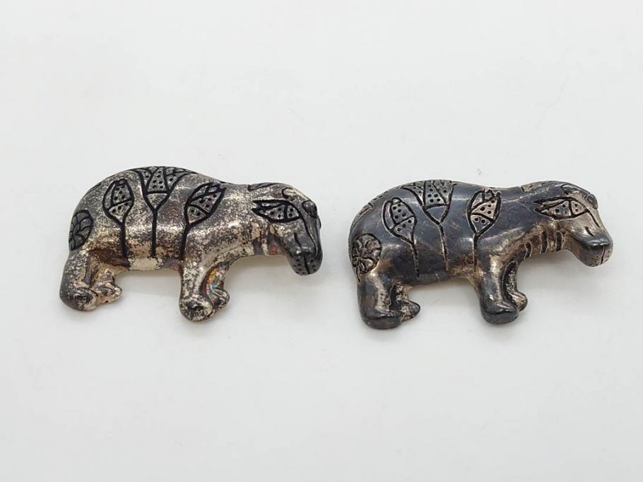 メトロポリタン美術館　MMA　青いカバ　ウィリアム　STERLING　キーホルダー　カフス　ネックレス　アクセサリーなど16点セット(ミュージアムグッズ、エジプト、動物、アニマル、キーリング、ブローチ、ブックマーク)(R-081479)