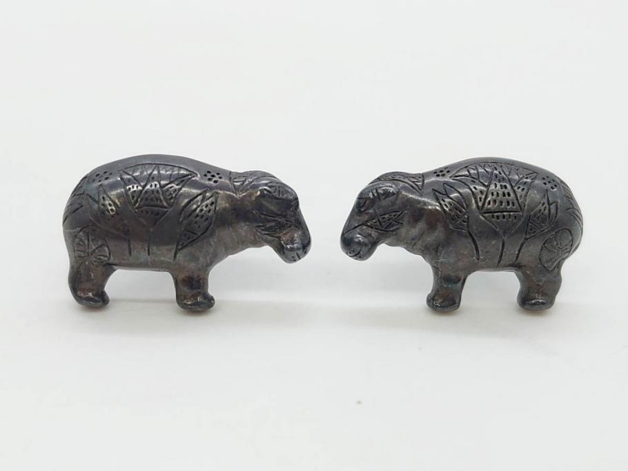 メトロポリタン美術館　MMA　青いカバ　ウィリアム　STERLING　キーホルダー　カフス　ネックレス　アクセサリーなど16点セット(ミュージアムグッズ、エジプト、動物、アニマル、キーリング、ブローチ、ブックマーク)(R-081479)