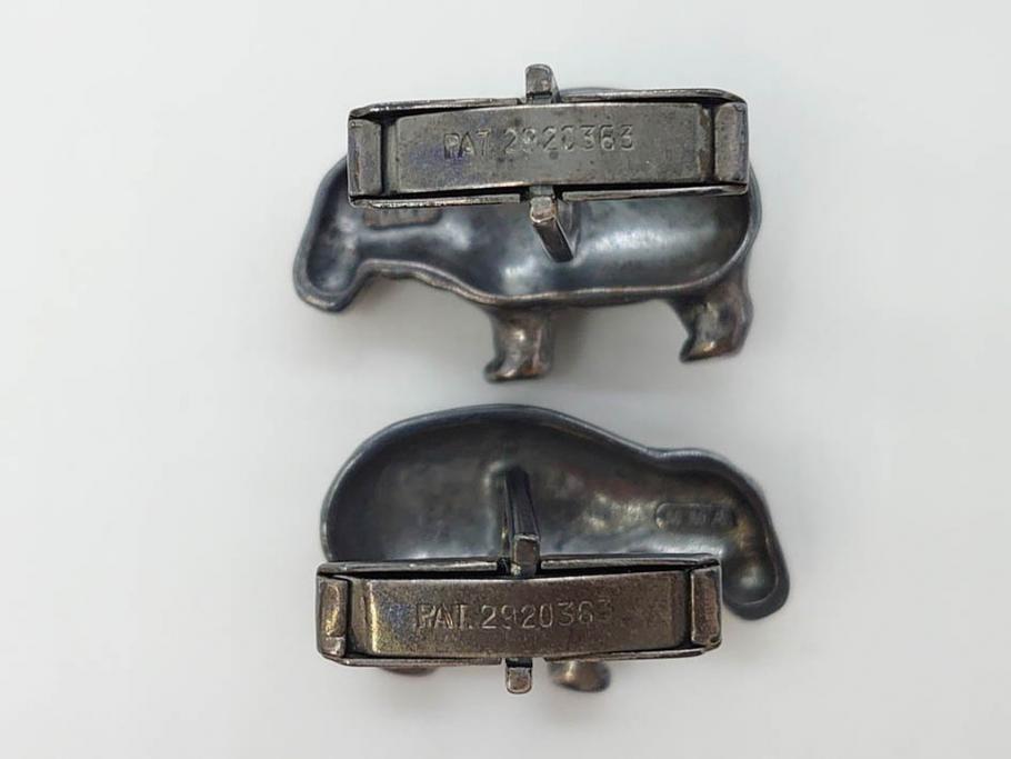 メトロポリタン美術館　MMA　青いカバ　ウィリアム　STERLING　キーホルダー　カフス　ネックレス　アクセサリーなど16点セット(ミュージアムグッズ、エジプト、動物、アニマル、キーリング、ブローチ、ブックマーク)(R-081479)