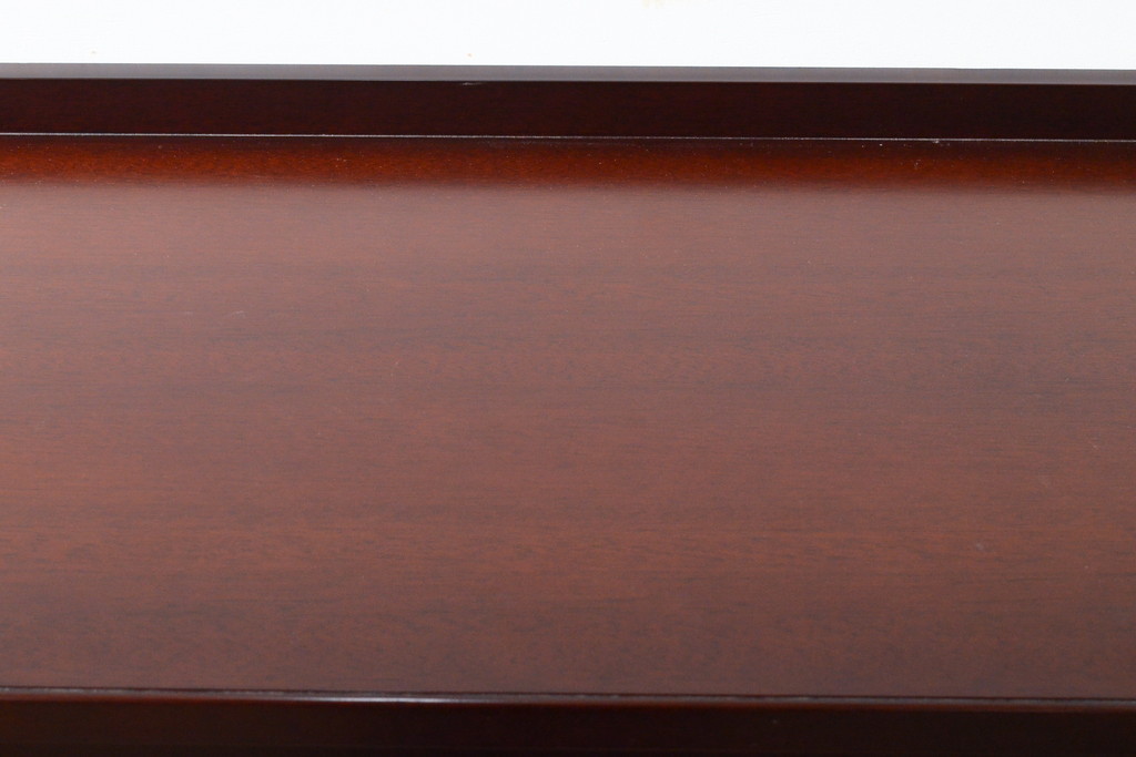 中古　神戸洋家具　メープル不二屋　高級感あふれるデザインが魅力的なサイドボード(定価約48万円)(収納棚、飾り棚、戸棚)(R-057402)