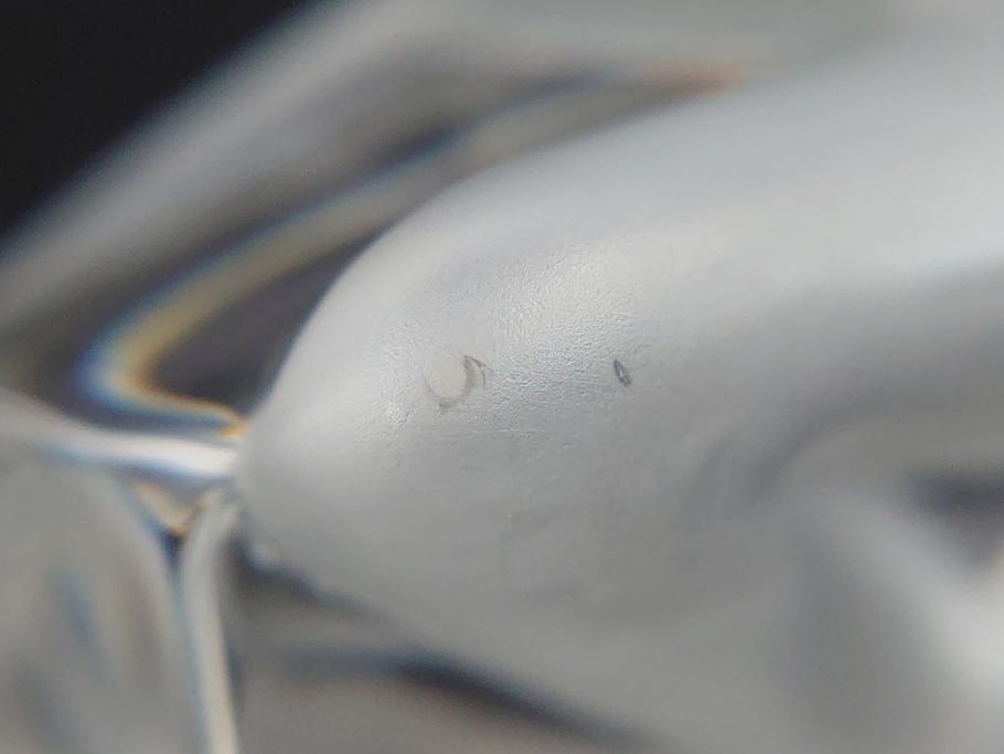 フランス　LALIQUE(ラリック)　クリスタル　跳ね馬　置物(箱なし、ガラス製、オブジェ、インテリア)(R-062828)