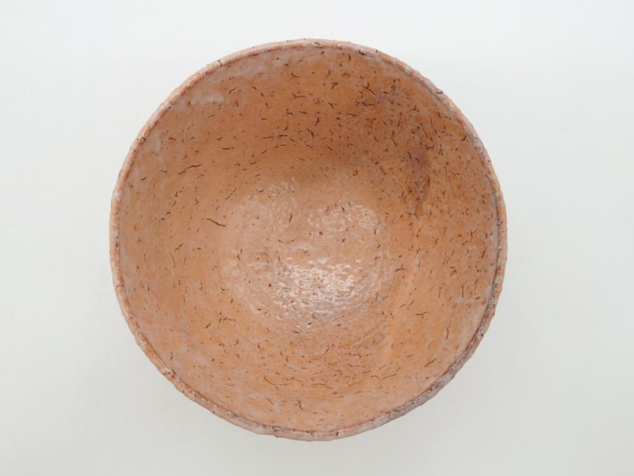 萩焼　指月窯　波多野善蔵　彩雲　茶碗(共箱付き、茶器、茶道具、和食器)(R-062833)