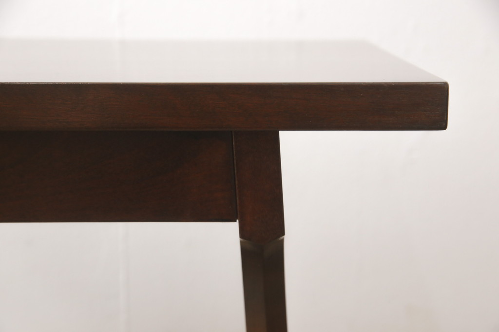 中古　美品　松本民芸家具　和モダンスタイルにおすすめの#12型茶卓(サイドテーブル、飾り台)(R-053076)