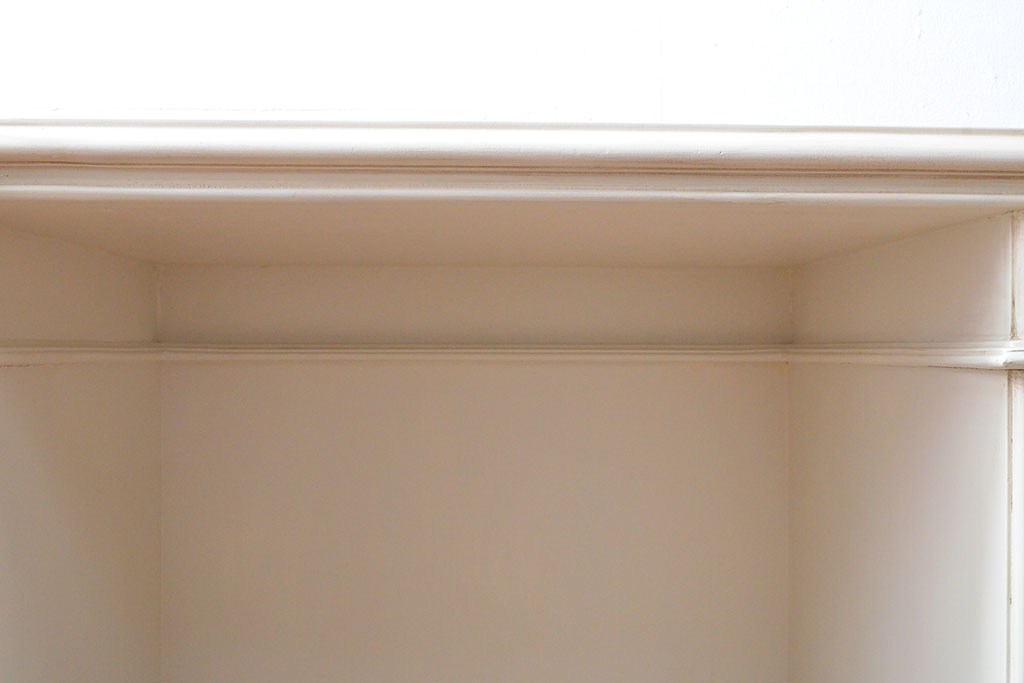 イタリアビンテージ　SILIK(シリック)　天板本革製　ハンドメイド　ロココ調の贅沢なデスク(片袖机、ヴィンテージ、在宅用、在宅ワーク)(定価約120万円)(R-056669)