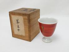 古伊万里　染付　色絵　金彩　急須(茶道具、煎茶器)(R-063312)