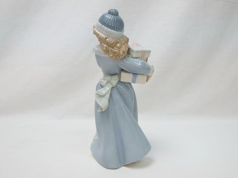 スペイン リヤドロ LLADRO NAO 1985 Christmas Time 少女 フィギュリン