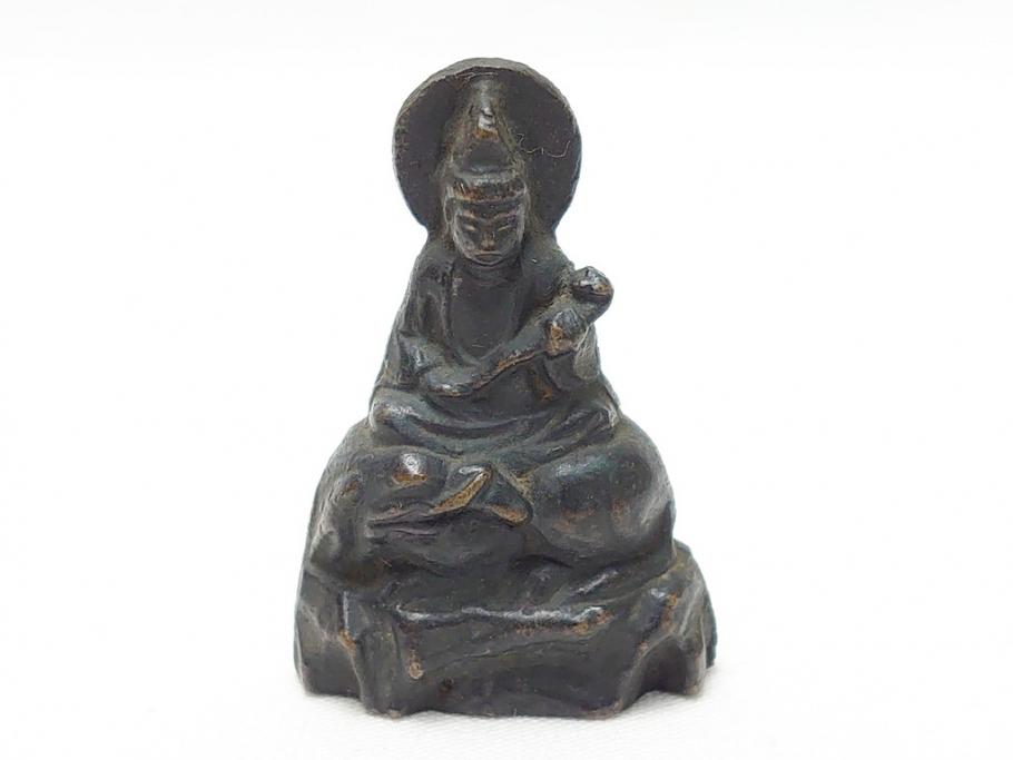  	江戸期　古い仏像など5点(置物、オブジェ、古銅、古玩、観音像、チベット像?)(R-062993)