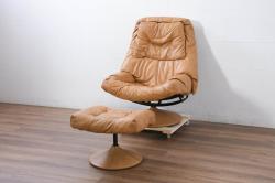 中古　美品　永田良介商店　神戸洋家具　落ち着きのあるシックな佇まいが魅力のラダー型ダイニングチェア2脚セット(食堂椅子、ラダーバックチェア、ワークチェア、板座チェア、イス)(R-069990)